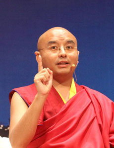 Mingyur Rinpoche Lecturing